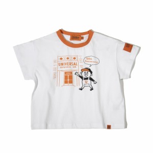 ユニバーサルオーバーオール（UNIVERSALOVERALL）/100th windy Jr TEE/Tシャツ/キッズ服/子供服