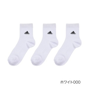 アディダス（adidas）/ADIDAS(アディダス) ： School Socks リブ ワンポイント ソックス ショート丈