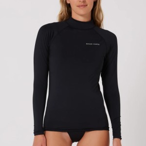 オーシャンアンドアース（OCEAN＆EARTH）/LADIES WAVES L/S RASH GUARD