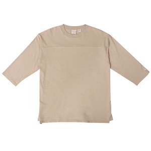 グッドウェア（Goodwear）/USAコットン 切替 七分袖 フットボールTシャツ ロンT 長袖 七分丈 レギュラーシルエット