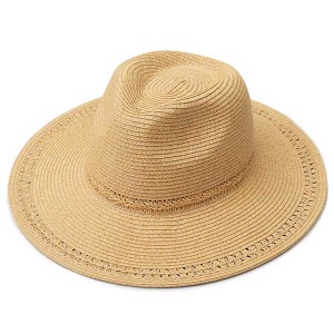 【NEW】ベーシックエンチ（BASIQUENTI）/ハット 帽子 メンズ 麦わら帽子 ストローハット 中折れハット ロングブリム