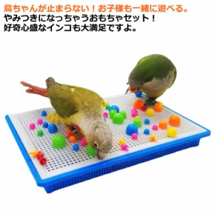  小鳥のおもちゃセット インコ バードトイ プラスチック 鳥用玩具 鳥グッズ おもちゃ 小鳥 鳥 ルリゴシボタンインコ ストレス解消 セキセ