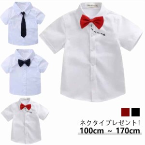  学生服 男子 子供 半袖 制服 カッターシャツ メンズ ワイシャツ 白 Yシャツ 小学生 ジュニア 中学生 100/110/120/130/140/150/160/170 