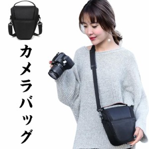  一眼レフ カメラバッグアクセサリー カメラバッグ Bag ブラック 女子 ショルダーバッグ カメラ旅 バッグ カメラバッグ ショルダー ミラ