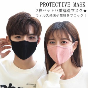 インフルエンザ対策 立体形状 マスク 洗える 個包装 