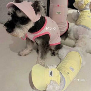 犬 小型犬 中型犬 犬用 タンクトップ 犬服 ウェア ドッグウエア 犬の服 接触冷感 防蚊 虫よけ 服