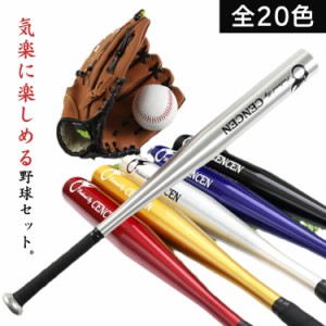 野球棒＆ボール＆グローブ＆収納ケース 野球セット バット 棒 野球 軟式球 野球棒＆ボール＆グローブ＆収納ケース 練習用 4点セット 子供