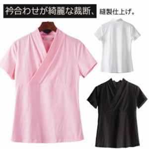 肌襦袢 襦袢 Tシャツ 半襦袢 着物 補正 細くスリム レディース インナー 半袖 簡単 衿付き 和服 ぽっちゃり 和装用 ゆかた 初心者 一体型