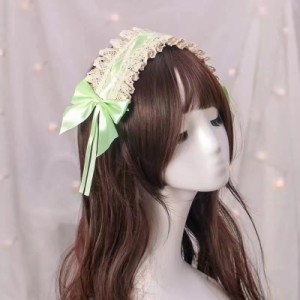 ヘッドドレス ヘアバンド 髪飾り ロリータ コスプレ ヘッドアクセサリー ヘアアクセサリー レース 可愛い お嬢様 お姫様