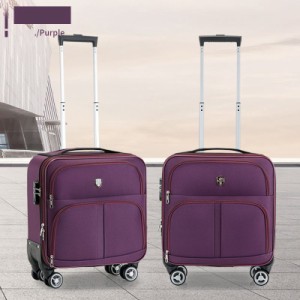 機内持込 横型 スーツケース 撥水加工 キャリーバッグ ビジネス ソフトキャリーケース 4輪 キャスター 小型 旅行 ダイヤルロック 軽量 