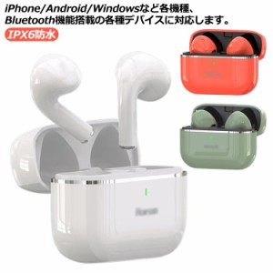 bluetooth ワイヤレスイヤホン イヤホン 小型 Hi-Fi高音質 IPX6防水 瞬間接続 低遅延 ノイズキャンセリング ブルートゥース コンパクト B