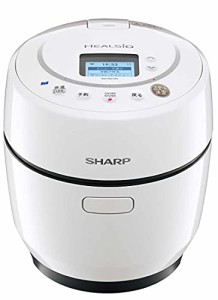 シャープ ヘルシオ ホットクック KN-HW10G-W(ホワイト系)　1.0Lタイプ (1人〜2人向け)　無線LAN&音声発話機能搭載