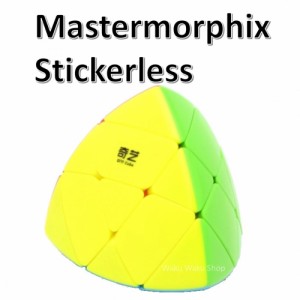 安心の保証付き 正規販売店 QiYi Mastermorphix マスターモルフィックス ステッカーレス 3x3x3 ルービックキューブ おすすめ