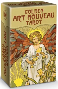 タロットカード Lo Scarabeo 正規販売店 ゴールデン アールヌーボー タロット ミニ Golden Art Nouveau Tarot Mini ミニサイズ タロット 