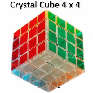 安心の保証付き 正規販売店 クリスタル スピードキューブ シリーズ 透明キューブ （4x4キューブ） crystal cube 4x4 (Z - CUBE)