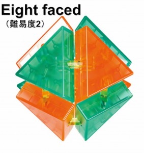 日本語解説書付き 安心の保証付き クリスタル孔明パズル 難易度２ Eight Faced