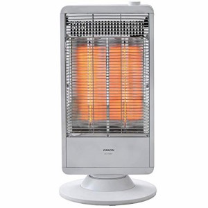 【即発送】山善 遠赤外線カーボンヒーター(900W/450W 2段階切替)  ホワイト DC-S097(W)※北海道沖縄発送不可