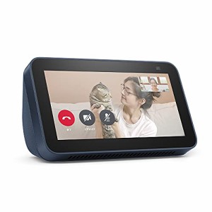 新型 Echo Show 5 (エコーショー5) 第2世代 - スマートディスプレイ with Alexa、2メガピクセルカメラ付き、ディープシーブルー