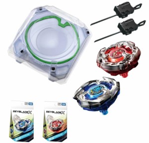 3点セット：ベイブレードX / BEYBLADE X BX-10 エクストリームスタジアム & BX-01スターター ドランソード 3-60F + BX-02 スターター ヘ