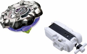 BEYBLADE X ベイブレードX【2点セット】 BX-28 ストリングランチャー ホワイトVer. ＆ BX-19 ブースター ライノホーン 3-80S