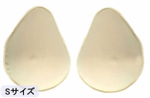 Micopuella シリコンバスト 人工乳房 胸パッド 専用 保護カバー 保護袋 2個セット 水滴型 S