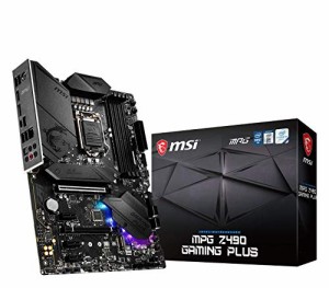 【新品／正規品】MSI MPG Z490 GAMING PLUS マザーボード ATX Intel Z490チップセット搭載 PC パソコン MB4954【CC】