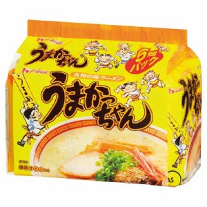 【即納／30食セット】ハウス食品 九州の味ラーメン うまかっちゃん 5食パック×6個入 博多ラーメン 袋ラーメン 博多名物【BB】