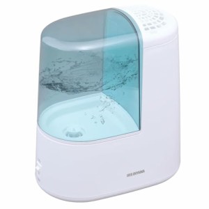 アイリスオーヤマ 加湿器 スチーム式(加熱式) 加湿量 260ml タンク容量 2.4L 7畳 アロマ対応  デスク用 AHM-H26B-G グリーン [並行輸入品