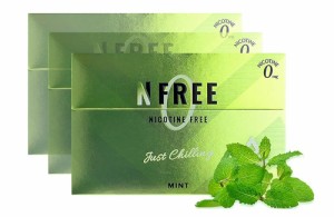 8箱セット NFREE　エヌフリー　ミント　 ニコチンゼロ 加熱式タバコ 禁煙サポート  2L3