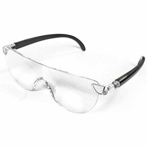 メガネ型拡大ルーペ　1.6倍　両手が使える　/拡大鏡 メガネ型ルーペ　定形外発送　2F-G