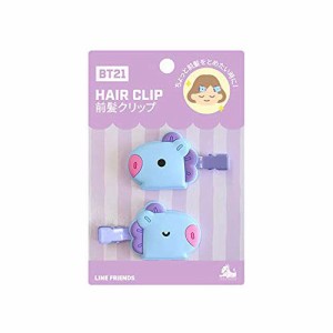 BT21 MANG 前髪クリップ HAIR CLIP かわいい 前髪ピン ヘアピン ヘアクリップ ヘアアクセサリー 洗顔 メイク デスクワーク 前髪止め 