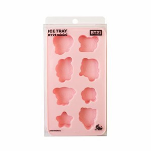 BT21 アイストレイ アイストレーシリコントレー シリコントレイ(PINK) ICE TRAY  minini