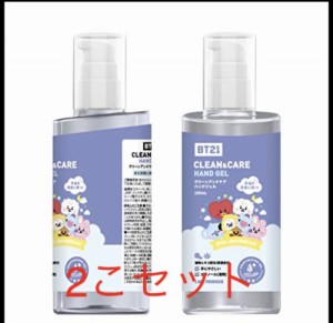 土日発送不可　BT21 クリンアンドケアハンドジェル 100ml×2こ