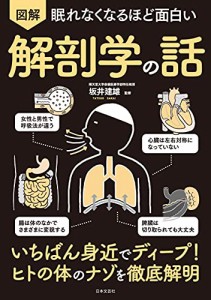 眠れなくなるほど面白い 図解 解剖学の話: いちばん身近でディープ!ヒトの体のナゾを徹底解明（新品）「10倍中」