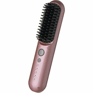 ラフィシアドットシー コードレスブラシ ブラシ型ヘアアイロン ストレートアイロン MAX200℃ セラミックコーティング 簡単ストレートヘア