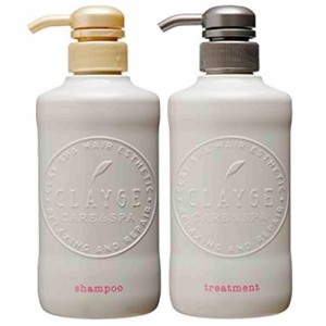 CLAYGE クレージュ【Ｄ】 シャンプー 500ml ＆ トリートメント 500ml セット 温冷ヘッドスパ しっとりダメージケア