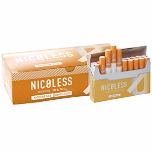 NICOLESS ニコレス オレンジメンソール 1カートン(10箱入り) 茶葉 ヒートスティック ニコチンなし 減煙 加熱式たばこ