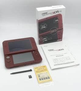 Newニンテンドー3DS LL メタリックブラック Joshin版マリオボックス Newニンテンドー3DS LL メタリックブラック Joshin版マリオボックス