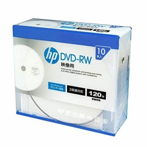 hp(ヒューレット・パッカード) 録画用DVD-RW(スリムケース) 10枚