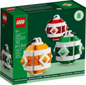 レゴ(LEGO) クリスマスデコレーションセット 40604 GWP - カラフルなオーナメント3個 (182個)