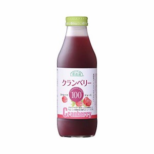 レビュー投稿で+５％プレゼント｜ クランベリー100（果汁100％ストレートクランベリージュース）500ml 順造選 【6本入り】