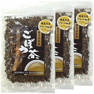 ごぼう茶 国産 70g 巣鴨のお茶屋さん 山年園 【3袋セット】