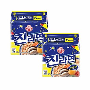 眞ラーメン(マイルド)120gX10袋 オットギ ジンラーメン 甘口 韓国ラーメン 韓国食品 インスタントラーメン