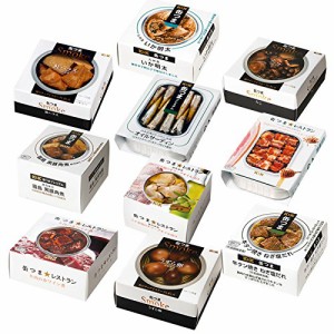 缶つま 缶づめ 10種類10食 詰合せセット（国分 k&k）