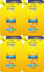 4セット メラノCC 化粧水 薬用しみ対策 美白化粧水 しっとり 詰め替え用 170ml 9719-4