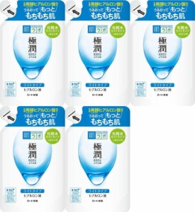 5セット 肌ラボ 極潤 ヒアルロン酸 化粧水 ライトタイプ 詰め替え ロート製薬 170ml 5743-5