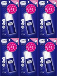 6セット デオコ 薬用デオドラント ロールオン 制汗剤 ロート製薬 30ml 2321-6