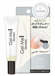 ジェルミーデコジェル ジェルネイル 01 クリア Gel me 1 2380