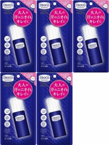 5セット デオコ 薬用デオドラント ロールオン 制汗剤 ロート製薬 30ml 2321-5