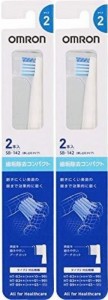 2セット オムロン 電動歯ブラシ 替えブラシ 歯垢除去コンパクトブラシ 2本入り タイプ2 SB-142 8717-2